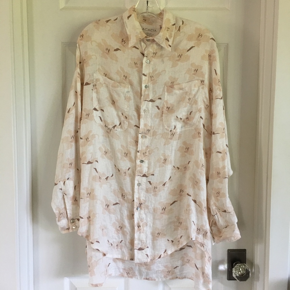 Acacia Santa Fe Washed Aloha NWT Medium
